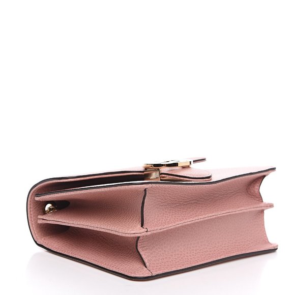 Gucci Small Interlocking GG Shoulder Bag in Pink NEW W DUSTBAG - Picture 3 of 8